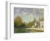 Paysage-Alfred Sisley-Framed Giclee Print