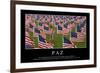 Paz. Cita Inspiradora Y Póster Motivacional-null-Framed Photographic Print