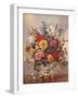 PB/268 Vase of Flowers in a Porcelain Jug-Albert Williams-Framed Giclee Print