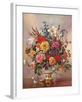 PB/268 Vase of Flowers in a Porcelain Jug-Albert Williams-Framed Giclee Print