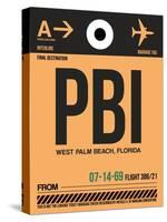 PBI West Palm Beach Luggage Tag I-NaxArt-Stretched Canvas