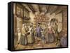 PD 170_CMYK-Y-Anton Pieck-Framed Stretched Canvas