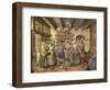 PD 170_CMYK-Y-Anton Pieck-Framed Giclee Print