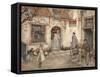 PD 218_-Anton Pieck-Framed Stretched Canvas