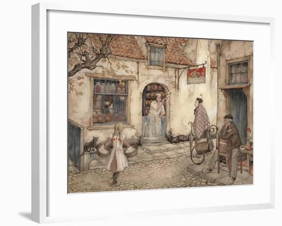 PD 218_-Anton Pieck-Framed Giclee Print