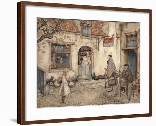 PD 218_-Anton Pieck-Framed Giclee Print