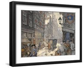 PD 321-Anton Pieck-Framed Giclee Print