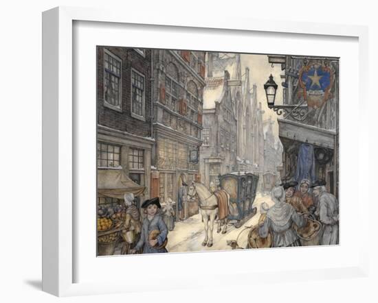 PD 321-Anton Pieck-Framed Giclee Print