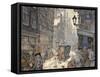 PD 321-Anton Pieck-Framed Stretched Canvas