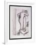 Pd.33-1978 Woman at Her Toilet, C.1890-Edgar Degas-Framed Giclee Print