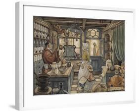 PD 400-Anton Pieck-Framed Giclee Print