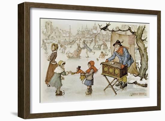 PD 474-2-Anton Pieck-Framed Giclee Print