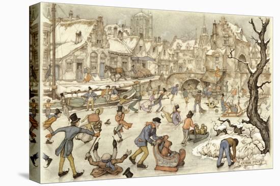 PD 497-Anton Pieck-Stretched Canvas