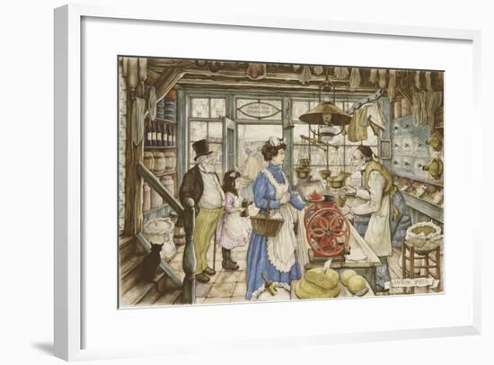 PD 498-1-Anton Pieck-Framed Giclee Print