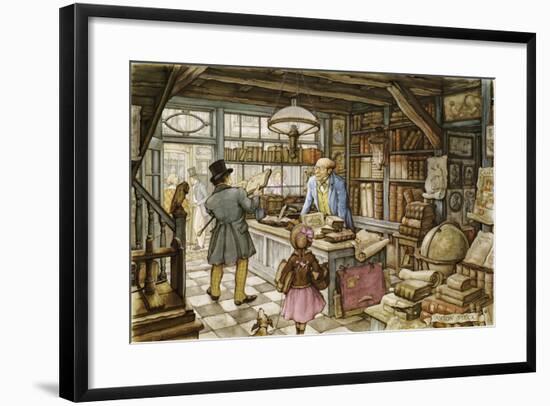 PD 504-Anton Pieck-Framed Giclee Print