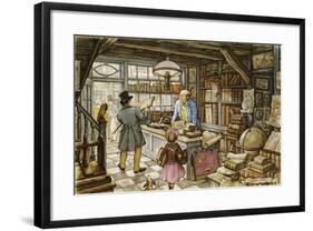 PD 504-Anton Pieck-Framed Giclee Print