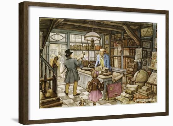 PD 504-Anton Pieck-Framed Giclee Print