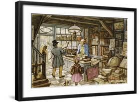 PD 504-Anton Pieck-Framed Giclee Print