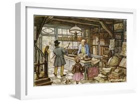 PD 504-Anton Pieck-Framed Giclee Print