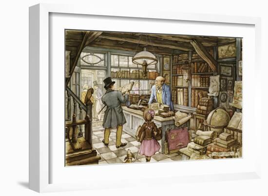 PD 504-Anton Pieck-Framed Giclee Print