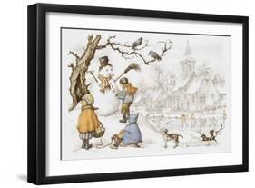 PD 507-1-Anton Pieck-Framed Giclee Print