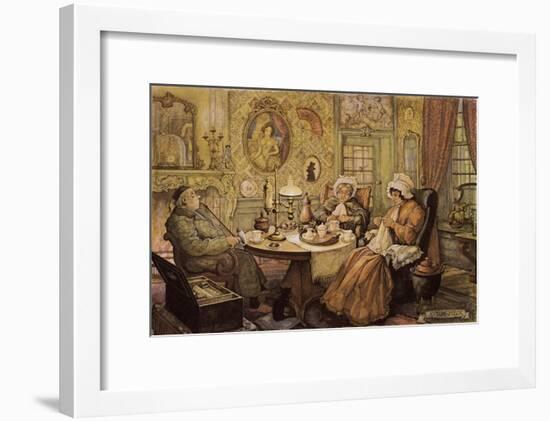 PD 553-Anton Pieck-Framed Giclee Print