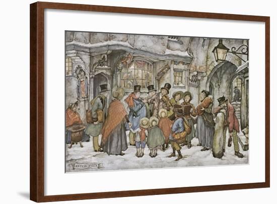 PD 581-Anton Pieck-Framed Giclee Print