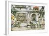 PD 615_SCHERPER_CMYK-Anton Pieck-Framed Giclee Print