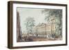 Pd.63-1958 Emmanuel College, Cambridge, Seen from St. Andrew's Street-Richard Bankes Harraden-Framed Giclee Print