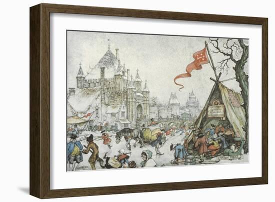 pd 675-Anton Pieck-Framed Giclee Print