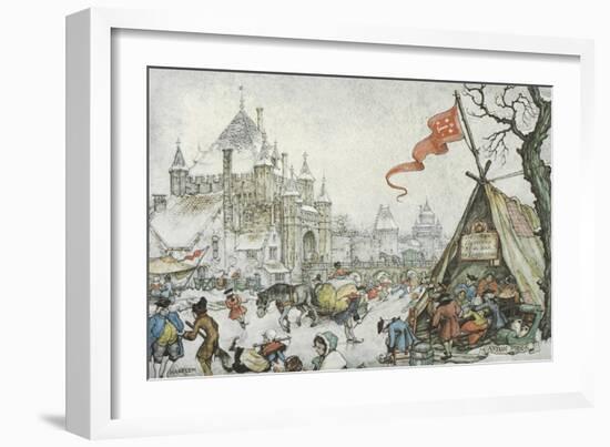 pd 675-Anton Pieck-Framed Giclee Print