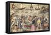 PD 684_aanp2-Anton Pieck-Framed Stretched Canvas