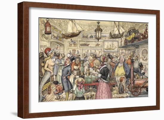 PD 684_aanp2-Anton Pieck-Framed Giclee Print