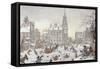 PD 754_CMYK2-Anton Pieck-Framed Stretched Canvas