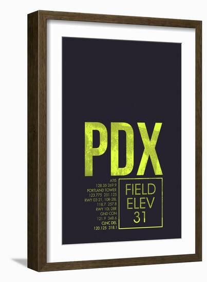 PDX ATC-08 Left-Framed Giclee Print