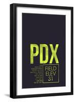 PDX ATC-08 Left-Framed Giclee Print