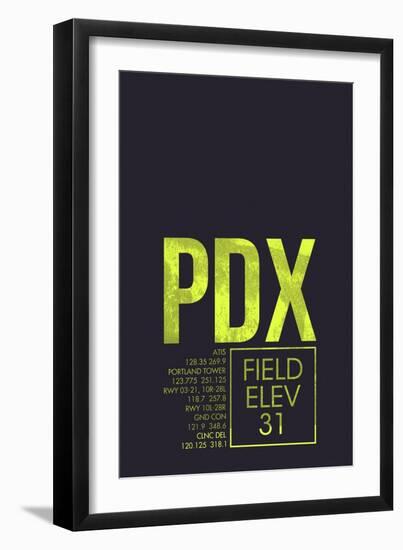 PDX ATC-08 Left-Framed Giclee Print