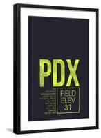 PDX ATC-08 Left-Framed Giclee Print