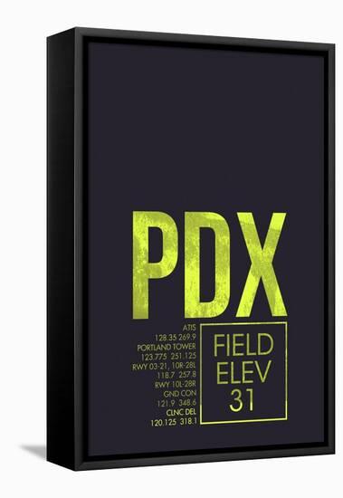 PDX ATC-08 Left-Framed Stretched Canvas