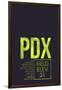 PDX ATC-08 Left-Framed Giclee Print