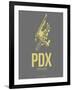 Pdx Portland Poster 2-NaxArt-Framed Art Print