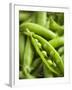 Pea Pods, One Open-Greg Elms-Framed Photographic Print