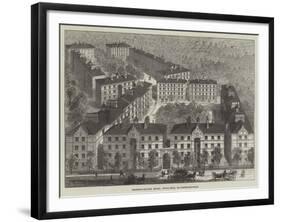 Peabody-Square Model Dwellings, Blackfriars-Road-Frank Watkins-Framed Giclee Print