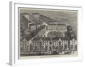 Peabody-Square Model Dwellings, Blackfriars-Road-Frank Watkins-Framed Giclee Print