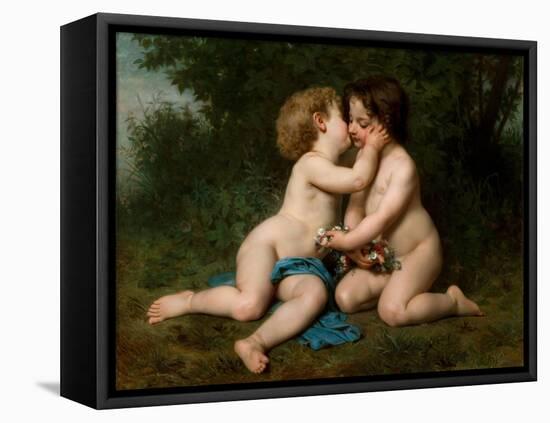 Peace, 1860-William-Adolphe Bouguereau-Framed Stretched Canvas