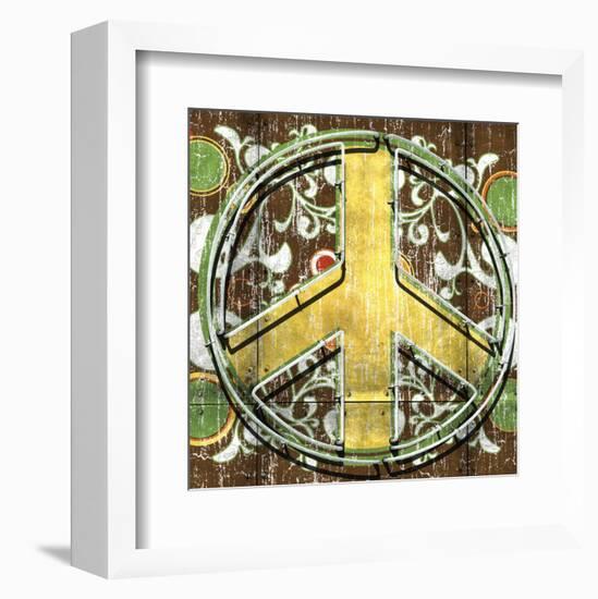 Peace 2 (sign)-Anthony & Nancci Ross-Framed Art Print