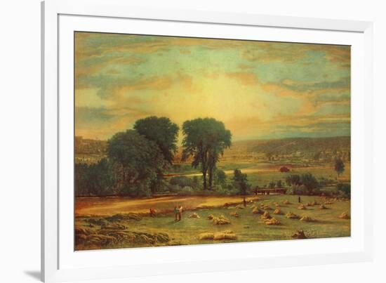 Peace and Abundance-George Inness-Framed Collectable Print