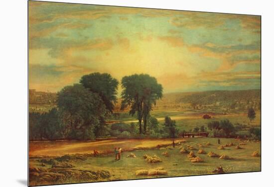 Peace and Abundance-George Inness-Mounted Collectable Print