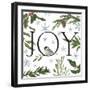 Peace and Joy II-Sara Zieve Miller-Framed Art Print