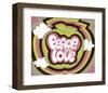 Peace and Love-Béatrice Patrat-canard-Framed Art Print